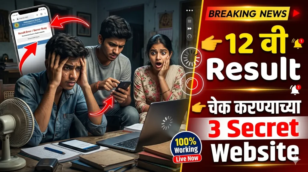 12 वी चा निकाल 2026 तारीख येथे पहा | Maharashtra 12th HSC Result 2026 Download Check Online Website Link