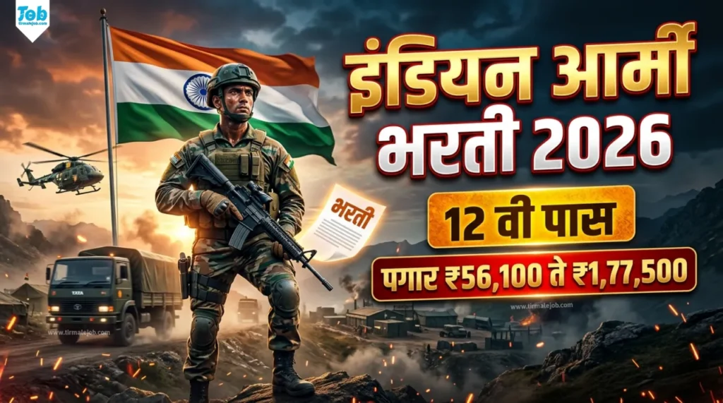 Indian Army TES Bharti 2026 | इंडियन आर्मी 10+2 टेक्निकल एन्ट्री स्कीम कोर्स 56